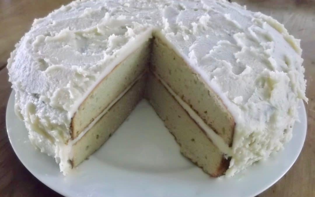 Coconut Layer Cake with Coconut Frosting