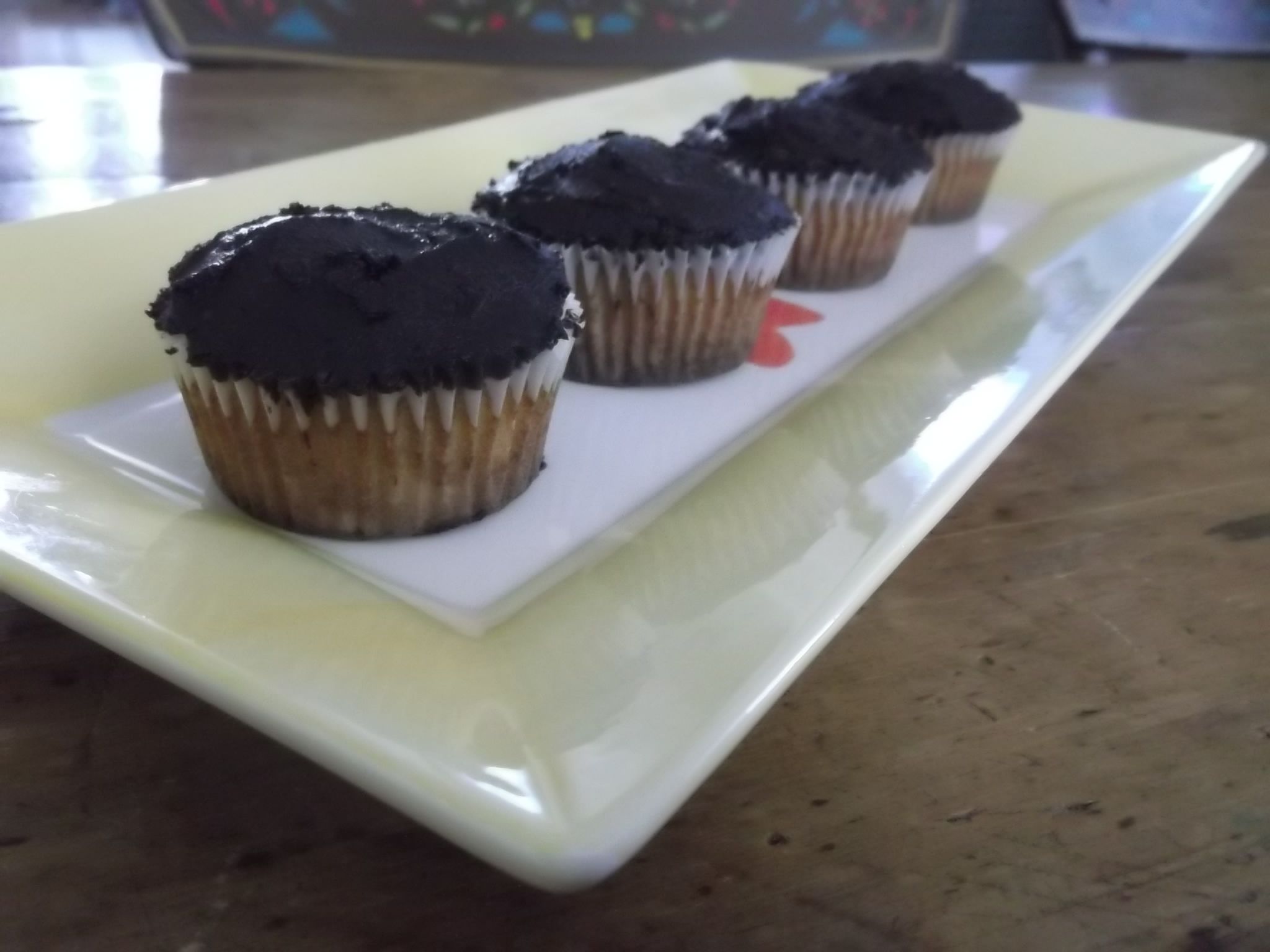 Paleo Cupcakes with Chocolate Frosting