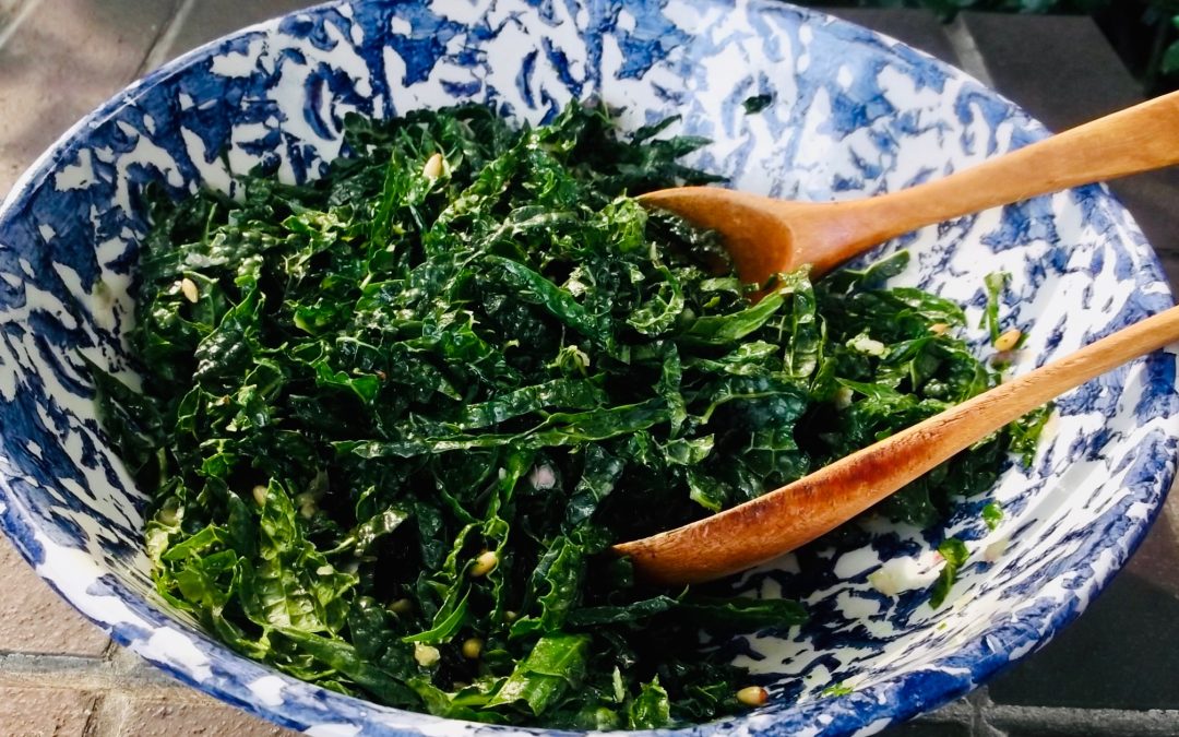 Raw Lacinato Kale Salad