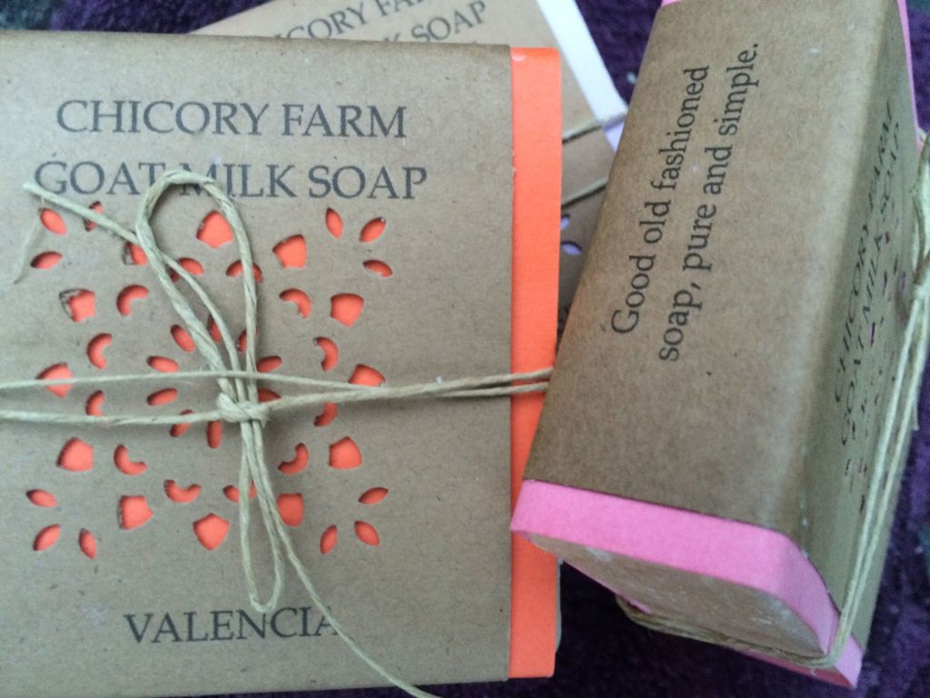 NE_Chicory Farm goat milk soap