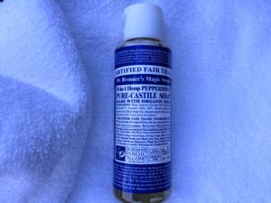 NE_Dr. Bronner's peppermint org castile liquid soap