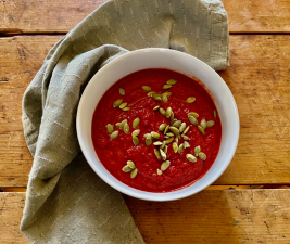 Creamy Raw Beet Soup