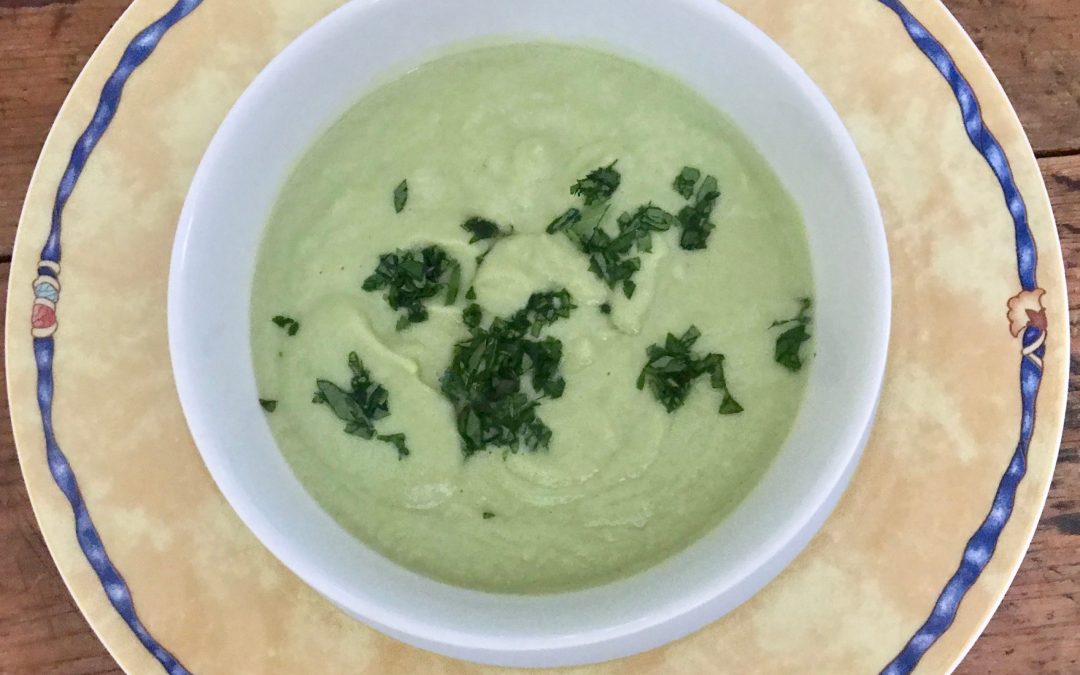 Creamy Raw Cucumber Soup