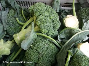 Broccoli at the farmers market