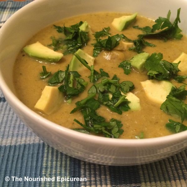 Creamy Curry-Ginger Broccoli Soup