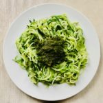 Zoodles with Arugula Pesto