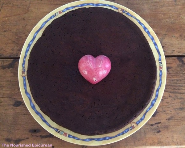 Flourless chocolate cake