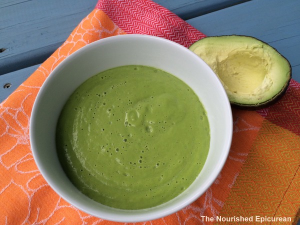 No-Cook Creamy Spinach Soup