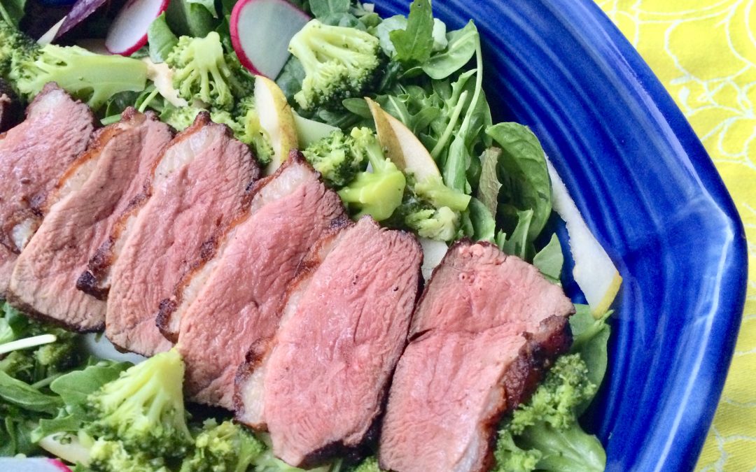 Protein Power: Five Spice Duck Breast Salad