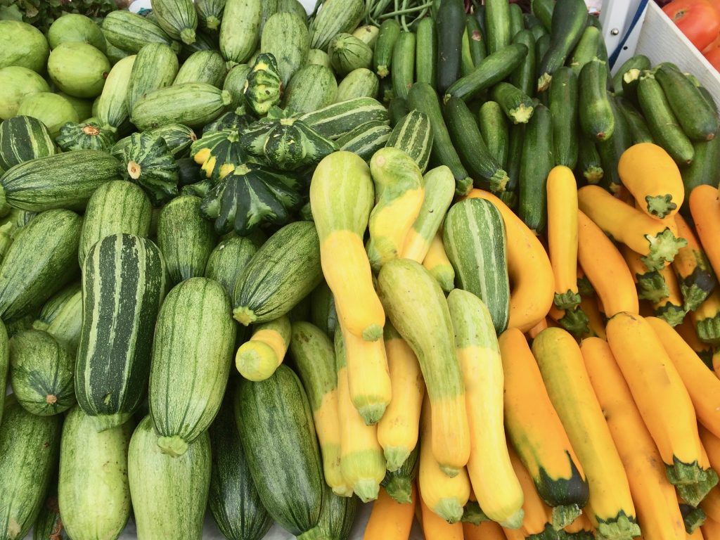 Zucchini + Yellow Squash (Horizontal)