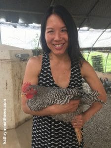 Kathryn + Barred Rock Chicken