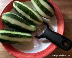 Cucumber Prep for Spiralizer