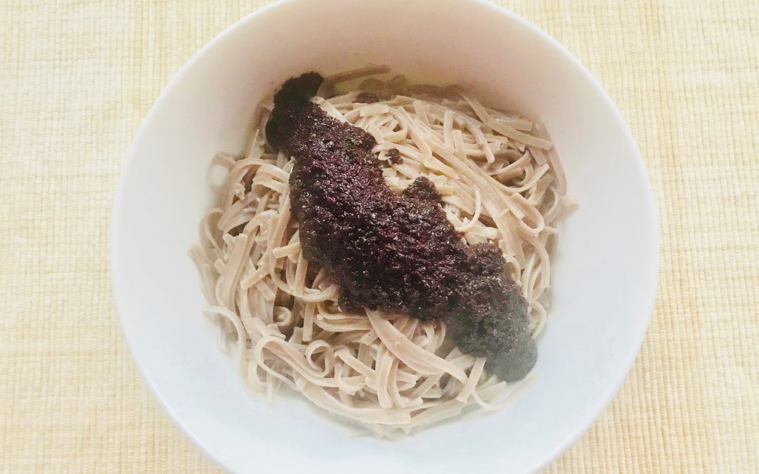 Shiso Pesto and 100% Buckwheat Noodles