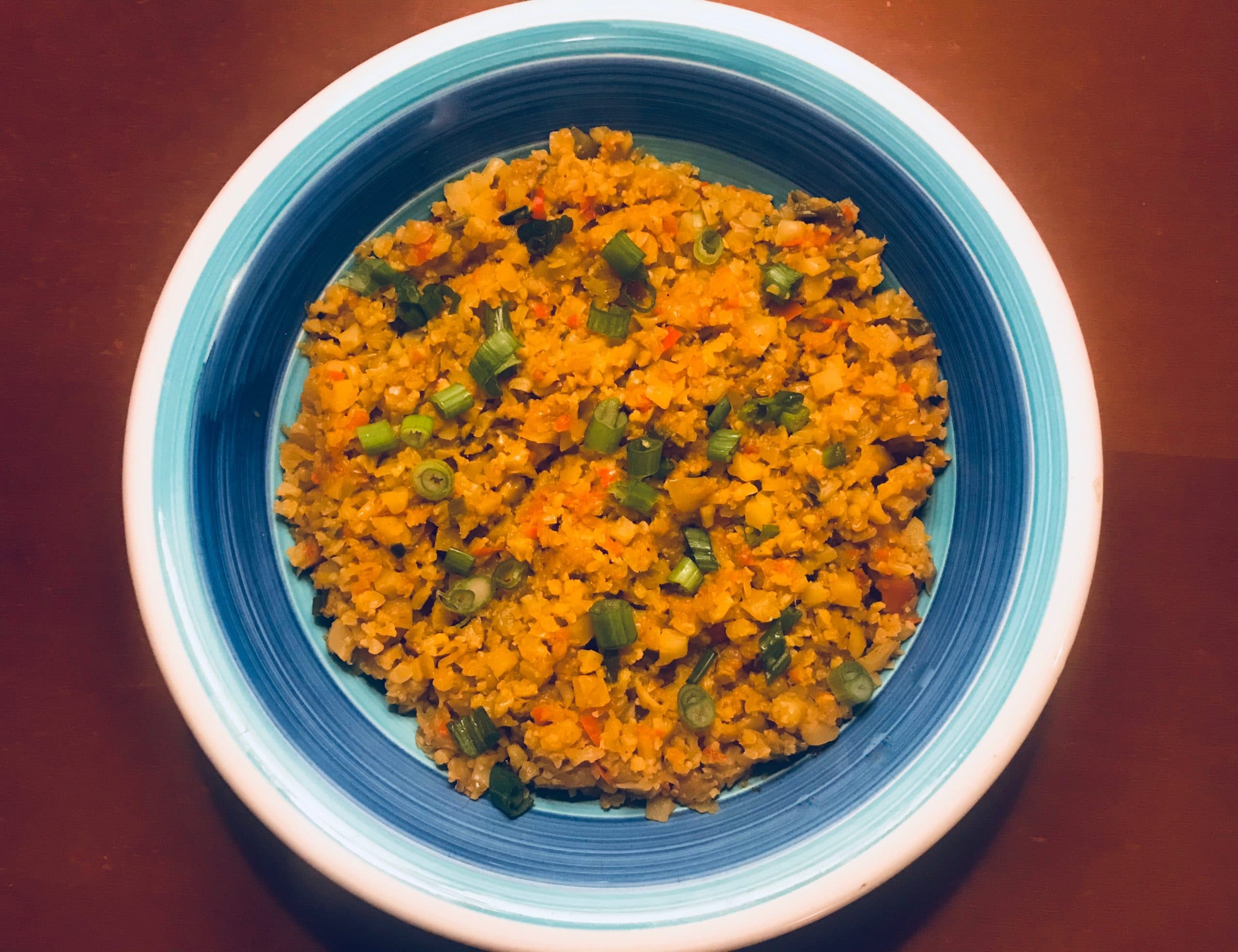 Curry Cauliflower Rice