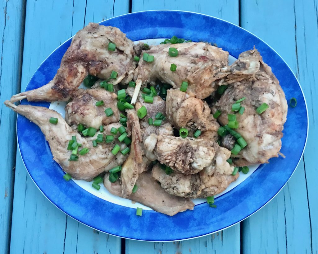 kathryn matthews | The Nourished Epicurean | Braised Rabbit in Almond Sauce